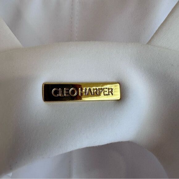 Cleo Harper White Coco Bralette Sports Bra Size XS - Picture 5 of 6